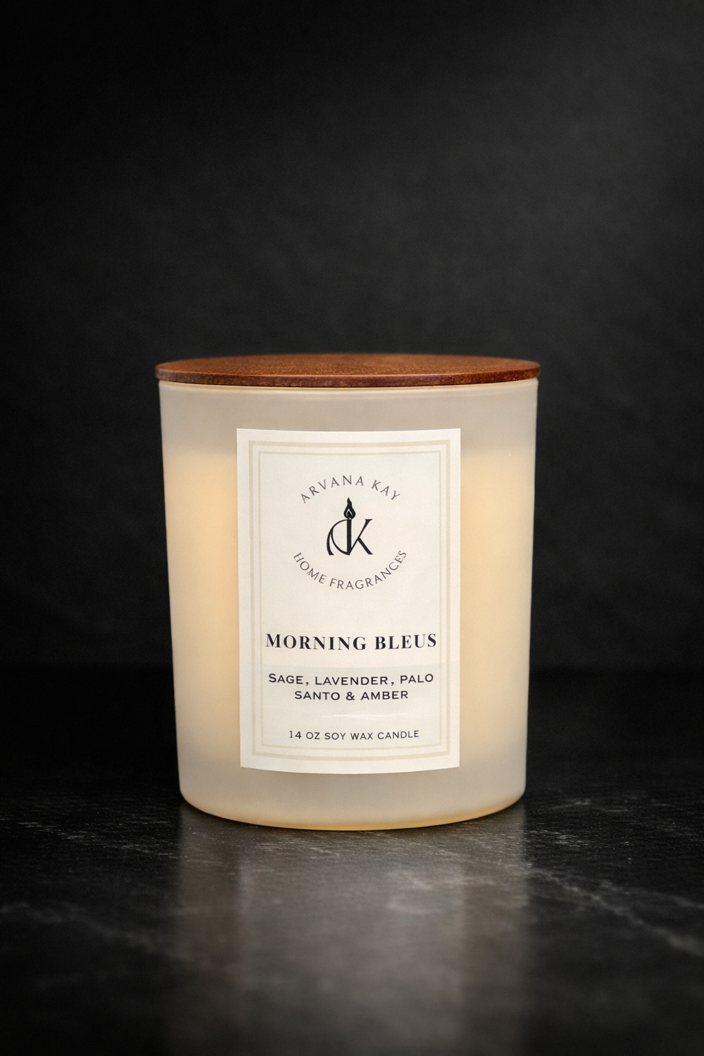 Morning Bleus — Signature Candle (14 oz)