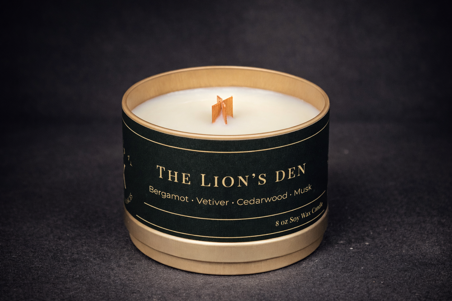 The Lion’s Den — Signature Candle (8 oz)