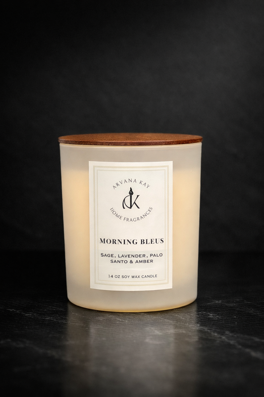 Morning Bleus — Signature Candle (14 oz)