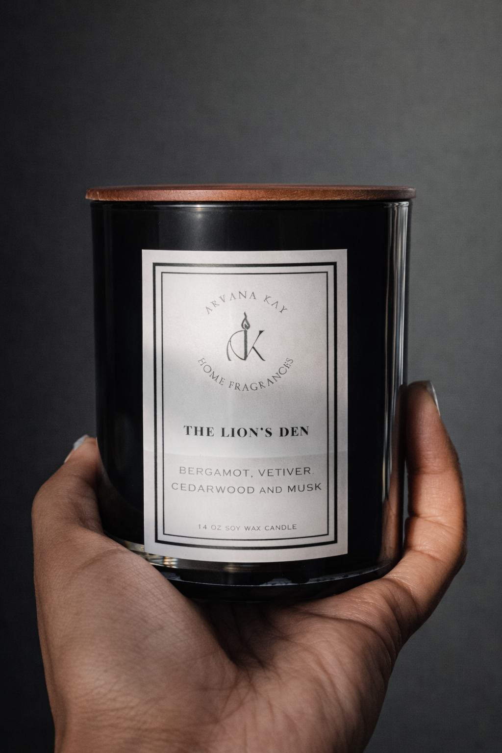 The Lion’s Den — Signature Candle (14 oz)