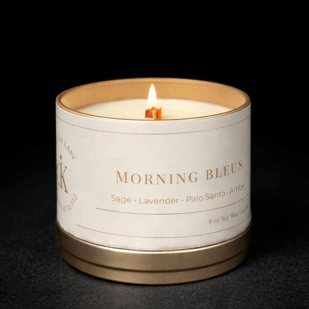 Morning Bleus — Signature Candle (8 oz)